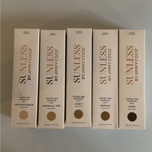 Sunless by Jimmy Choo Tinted Tan Soufflé Face - Picture 1 of 3